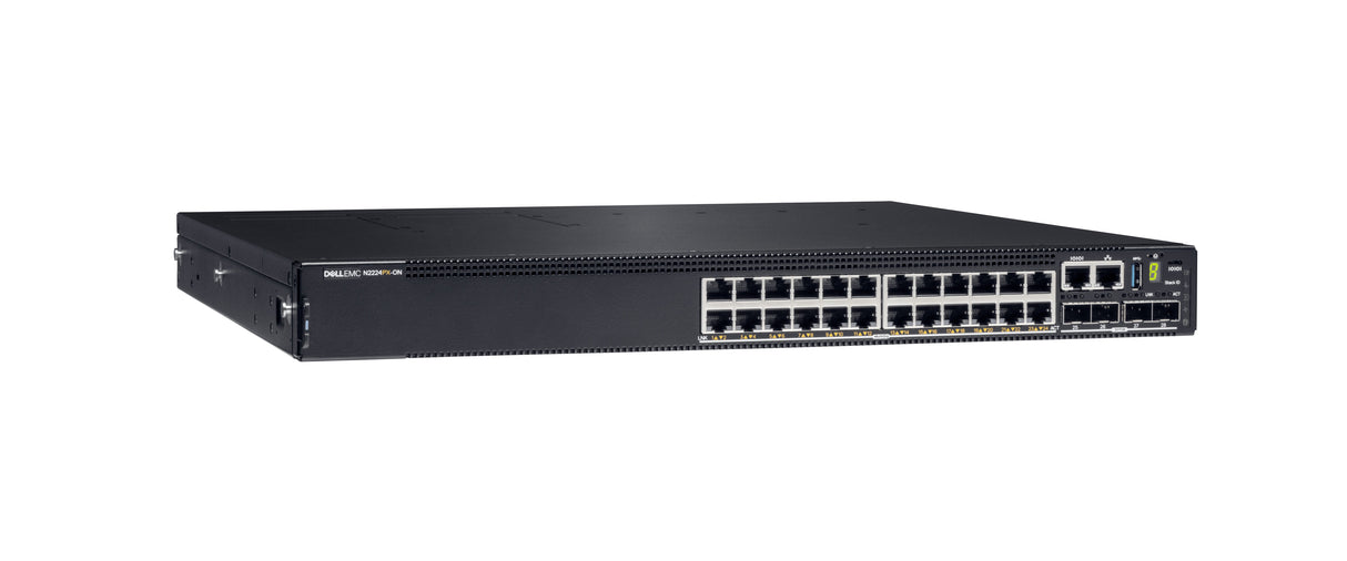 EAN 5397184224557 - DELL N2224PX-ON Gestionado L3 2.5G Ethernet (100/1000/2500) Energía sobre Ethernet (PoE) 1U Negro imagen 3