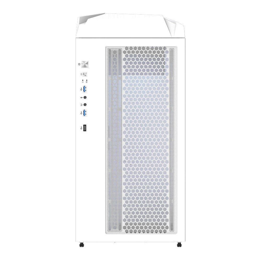EAN 0810075655636 - GIGABYTE C301 GLASS WHITE carcasa de ordenador Midi Tower Blanco imagen 7