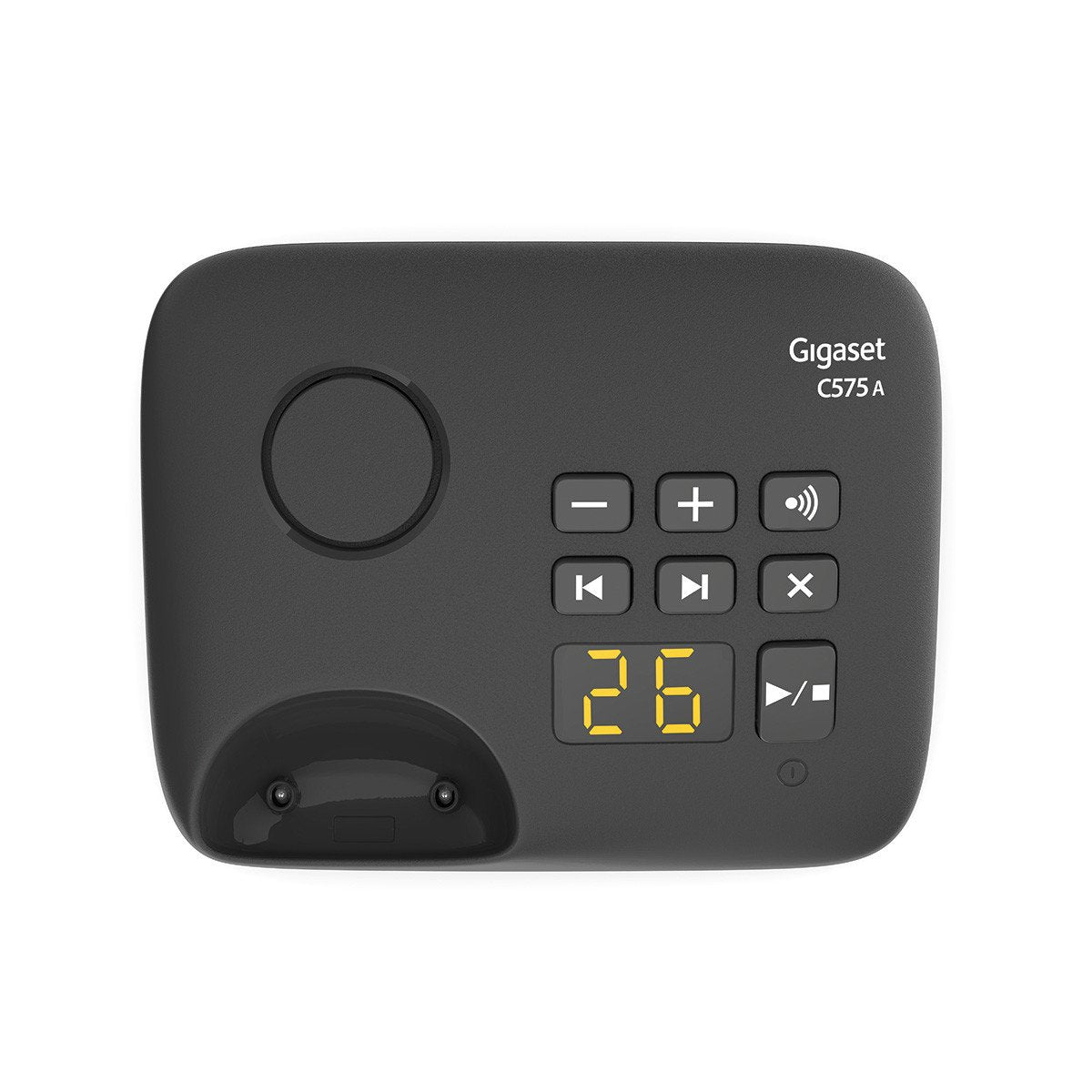 Telefono Gigaset C575a Duo Schnurlos Con Anrufbeantworter - Negro