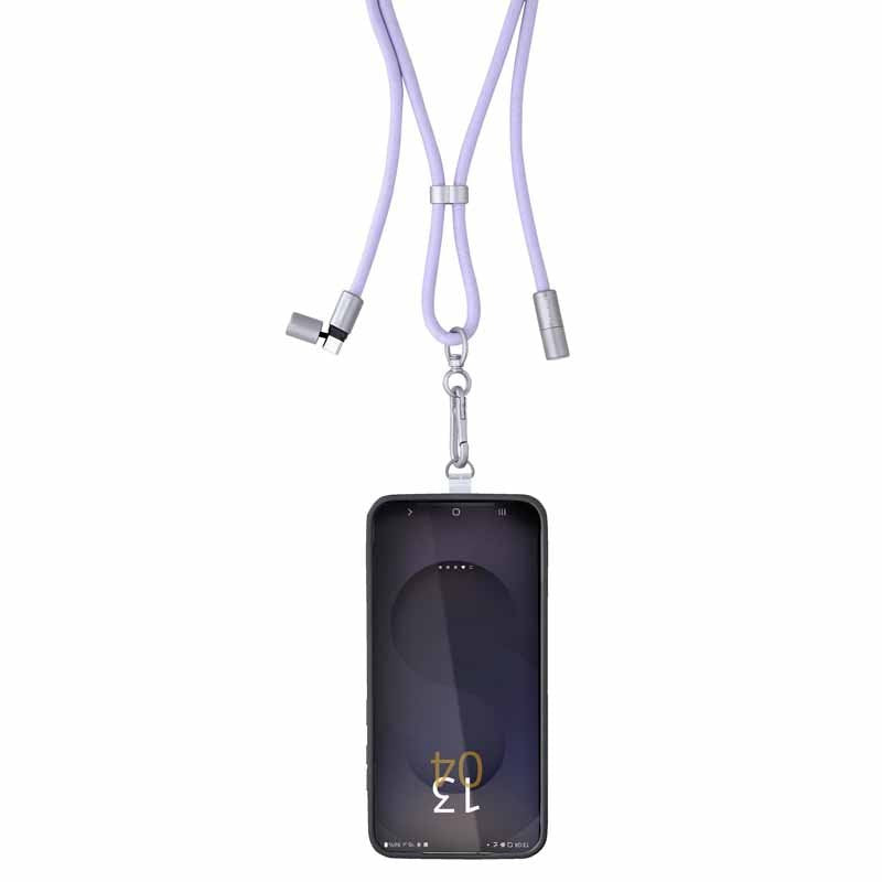EAN 4034303037162 - Intenso Handykette als Lade- + Datenkabel USB-C bis 1,65m lila cable USB USB C Púrpura imagen 2