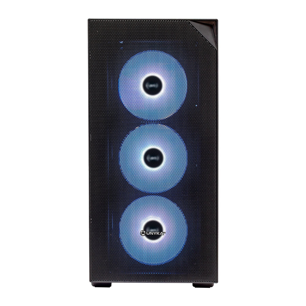 Caja Pc Unykach Revelat Mesh Black Atx, Micro Atx, Itx - 3.5", 2.5" - Usb-A 3.0, Usb-C Y