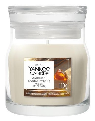 Swieca Pequeño Amber & Sandalwood Yankee