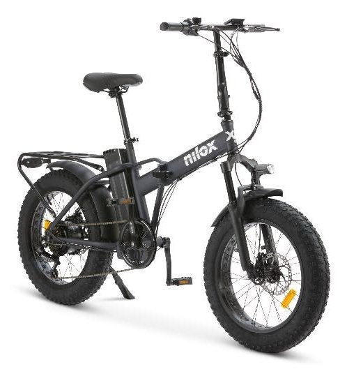 Bicicleta Nilox X8 Pro Acero 50,8 Cm (20") 29 Kg Negro