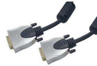 S-Conn 3m Dvi-D Cable Dvi Negro, Plata