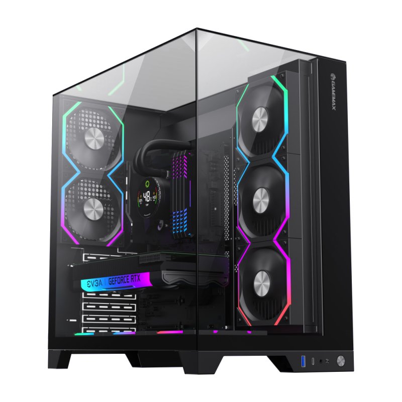 Caja Pc Gamemax Case Infinity Pro Bk Atx