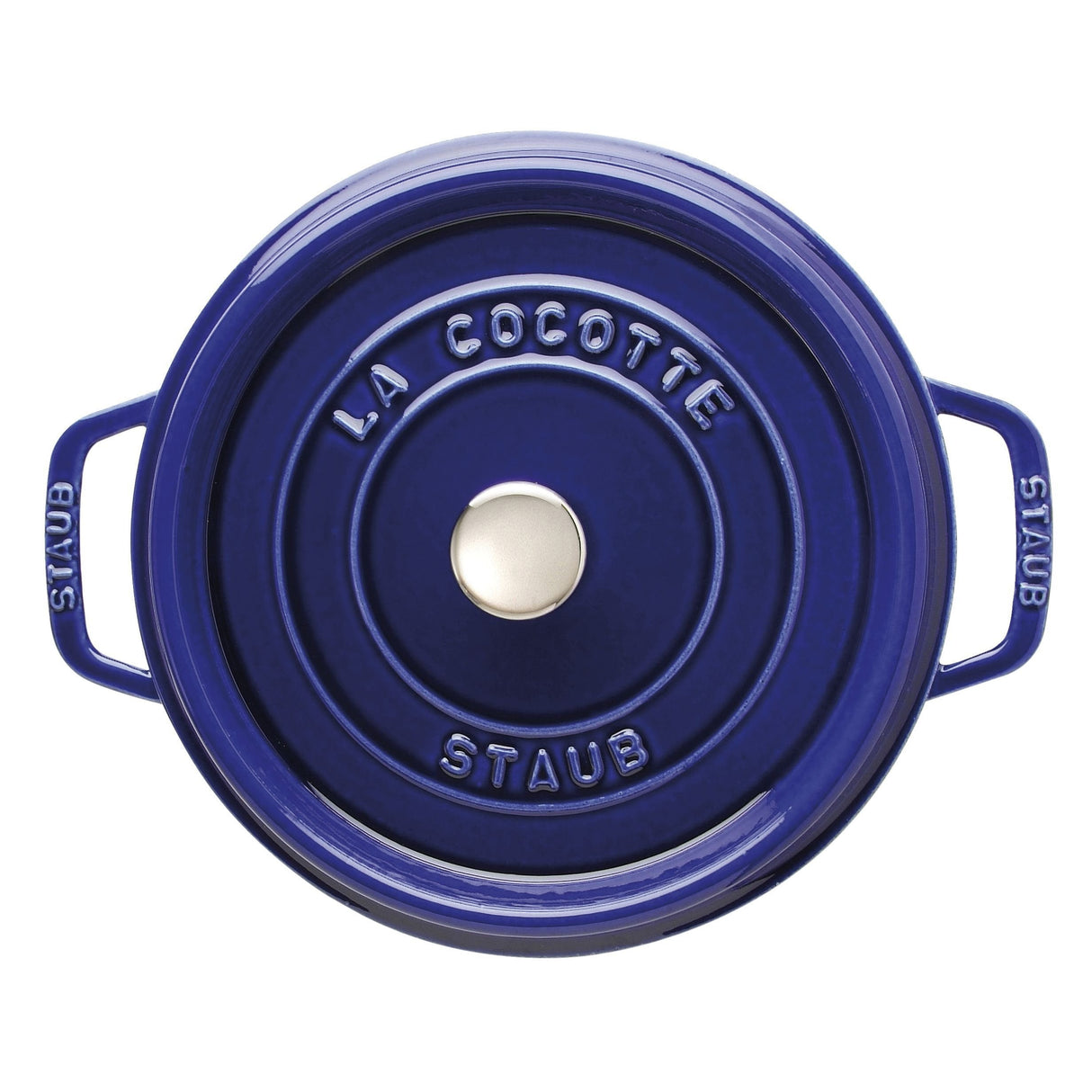 Staub Cocotte, Sartén, Azul, Hierro Fundido, 3,8 L, 1 Pieza(S), 24 Cm
