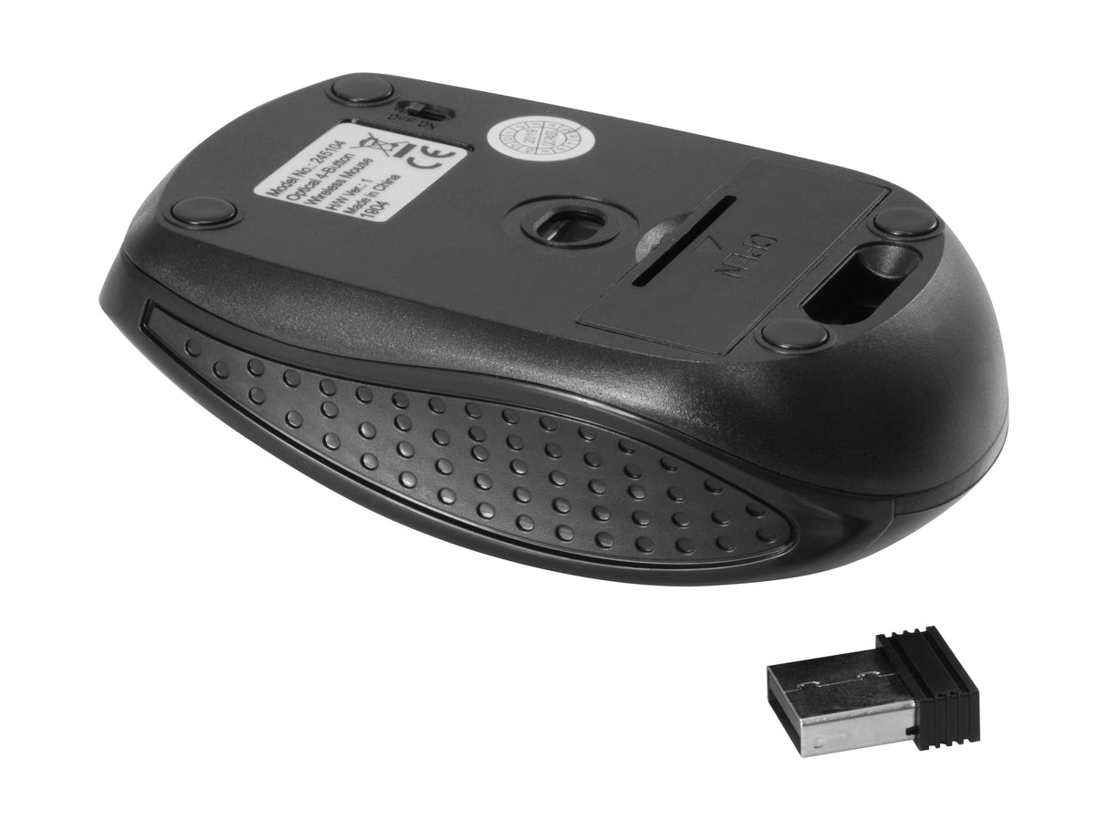 EAN 4015867208557 - Equip 245104 ratón Viajes Ambidextro RF inalámbrico Óptico 1600 DPI imagen 5