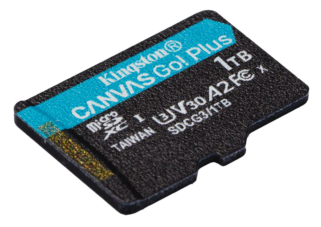 Kingston Tarjeta De Memoria Microsdxc De 1tb (Negro, Uhs-I U3, Clase 10, V30, A2)