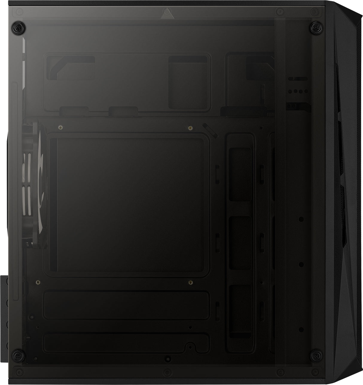 EAN 4710562759389 - Aerocool CS107V2 carcasa de ordenador Mini Tower Negro imagen 11