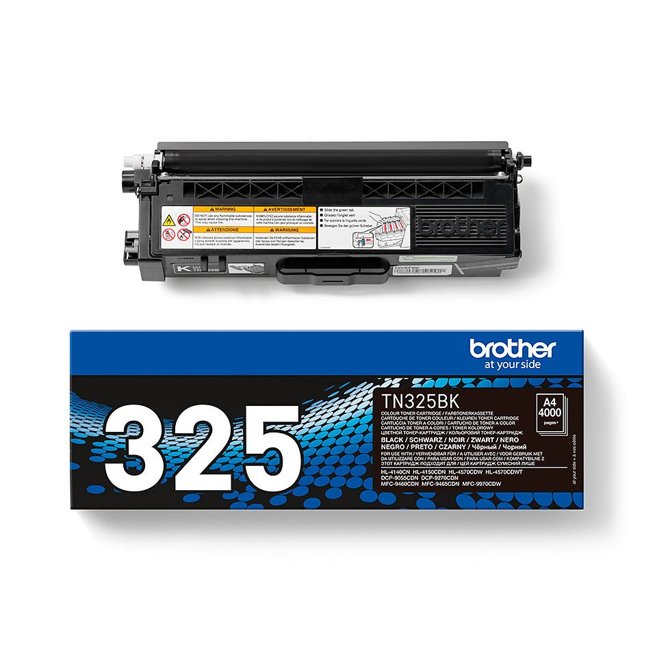 EAN 4977766679381 - Brother TN-325BK cartucho de tóner 1 pieza(s) Original Negro imagen 2