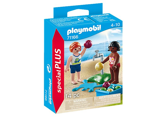 Playmobil 71166 Special Plus Niños Con Globos De Agua Y Otros Accesorios