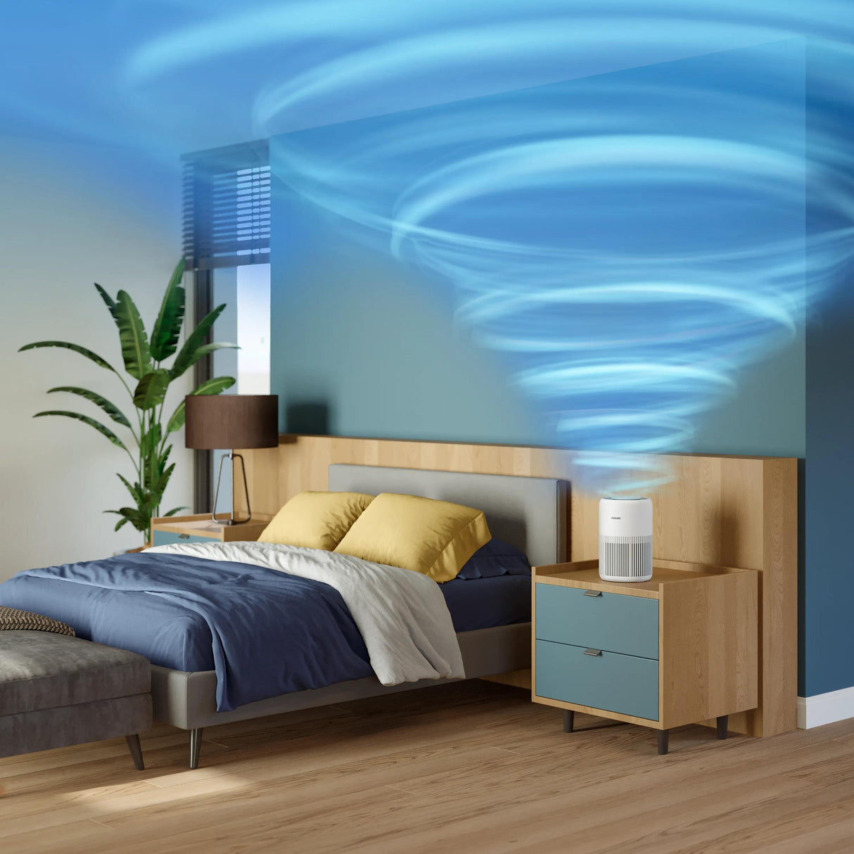 EAN 8720389039447 - Philips AC0920/10 purificador de aire 65 m² 49 dB 21 W Blanco imagen 10