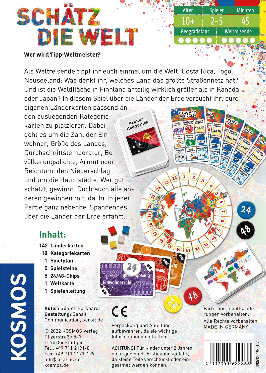 Kosmos Ubongo Clásico, Juego De Mesa 683092