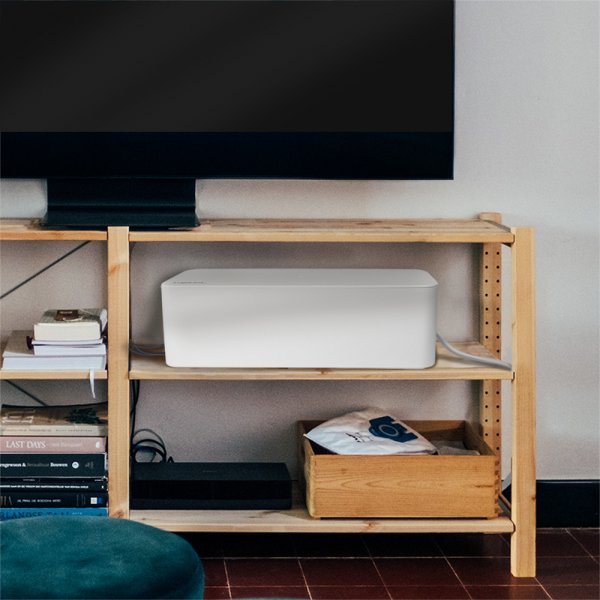 Logilink Kab0078 Organizador De Cables Universal Caja De Cables Blanco 3 Pieza(S)