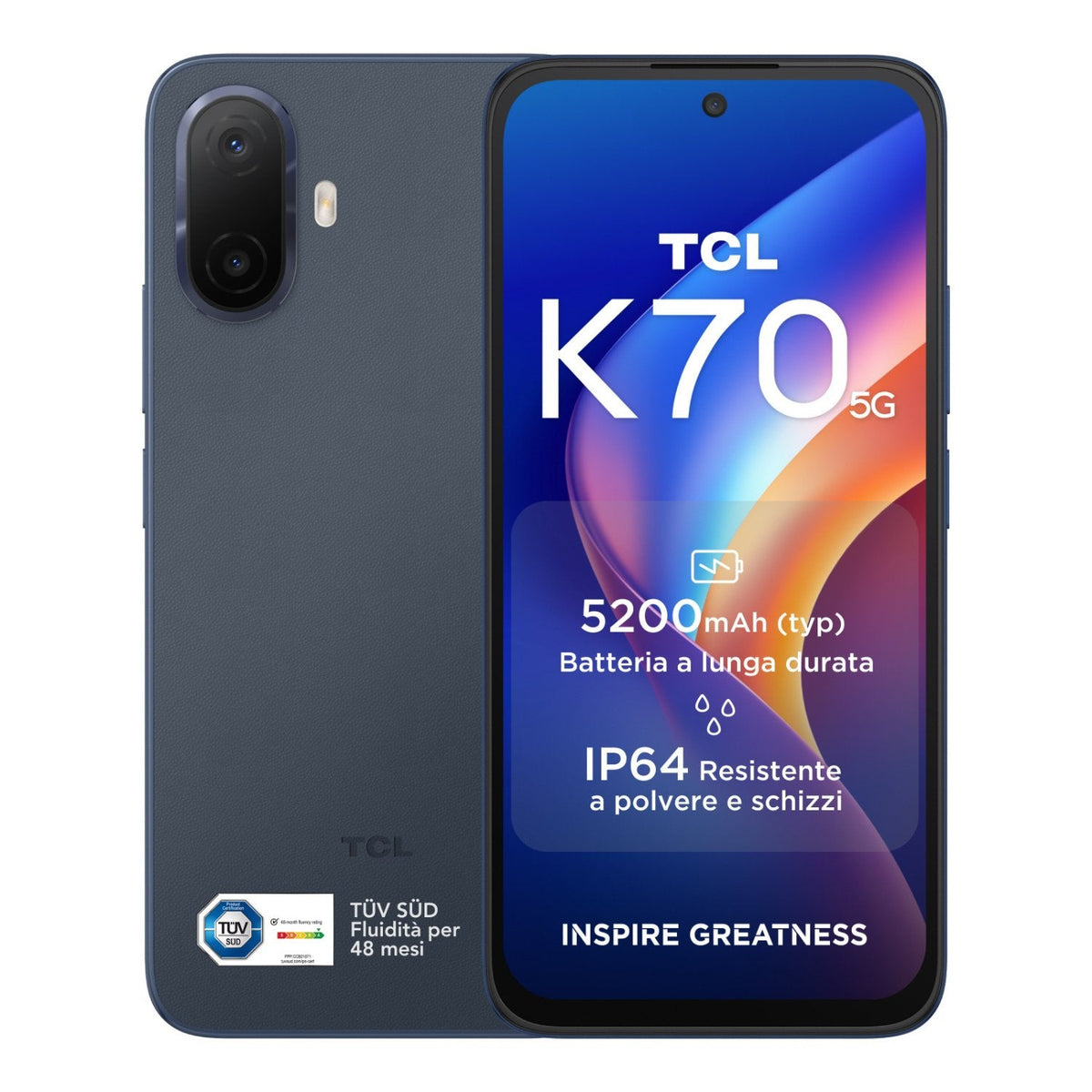 Smartphone Tcl K70 5g 4ram 128 Gb Stardust Azul