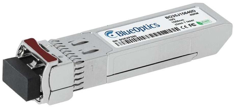 Blueoptics Allied Telesis At-Sp10er40a/I Blueoptics Bo35j15640d Sfp+ Transceiver, 10gbase-Er, Singlemode Fiber, 1550nm, 40km