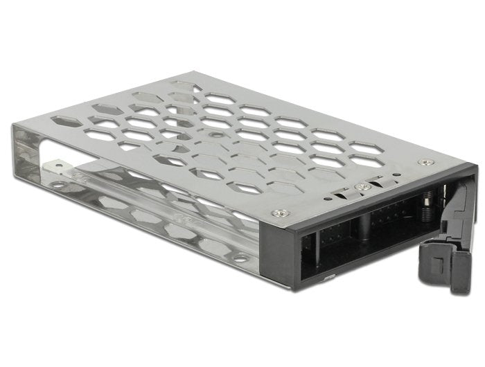 Inserción De Delock Para 1x 2.5 "Sata/ Sas Hdd/ Ssd, Conduce Gris, Para Marcos De Intercambio 47228 47229