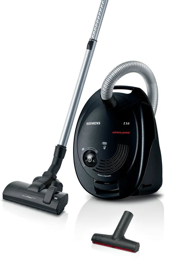 Aspirador Sin Bolsa - Siemens Vsz3xtrm11, 850 W, Depósito 4 L, Negro