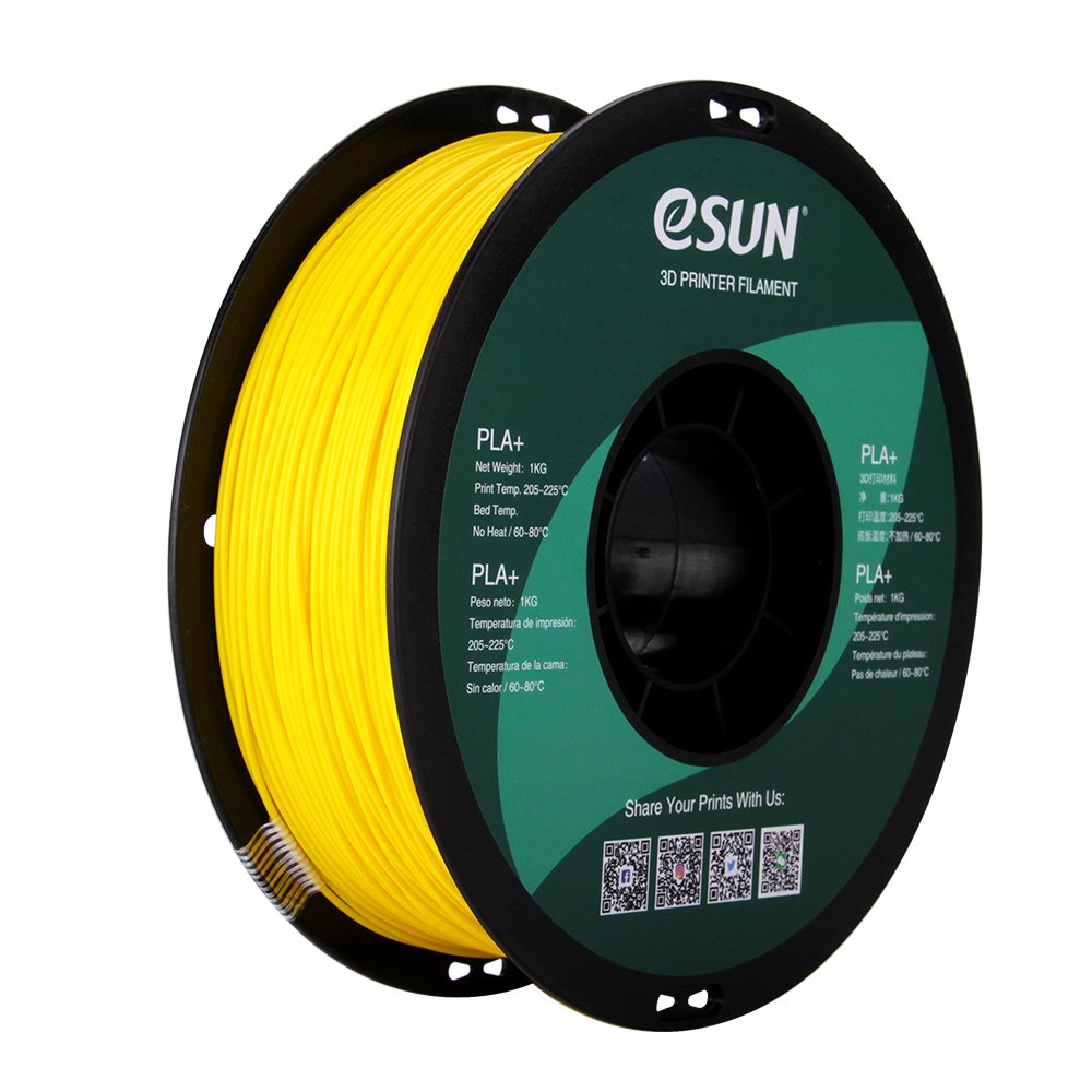 Pla+ 1,75mm Amarillo 1kg