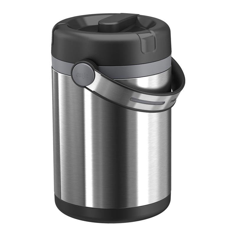 EAN 4009049320496 - EMSA 509244 recipiente de almacenar comida 1,2 L Antracita, Negro, Acero inoxidable imagen 1