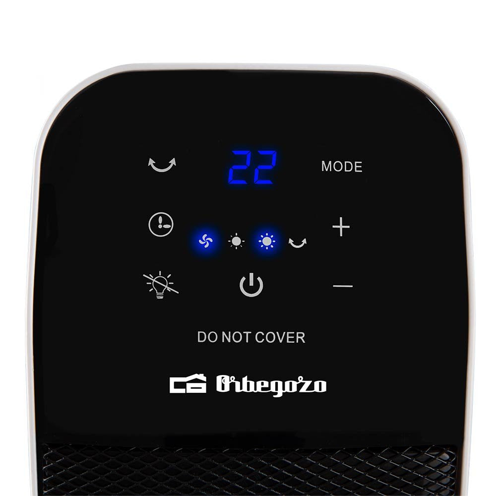 EAN 8435568401846 - Orbegozo CR 5029 calefactor eléctrico Interior Negro 2000 W Ventilador eléctrico imagen 4