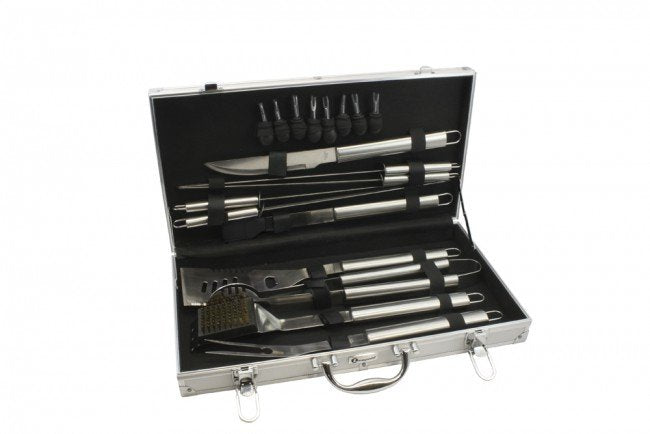 Kit Barbacoa Leopold Viena 18 Piezas 8x24x27 Lv01070