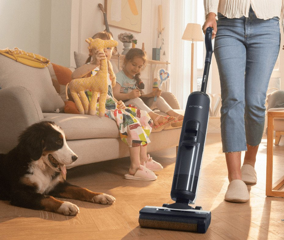 Aspiradora Tineco Floor One S6 Flashdry Pet, En Seco Y Húmedo Gris Floor One S6 Flashdry Pet