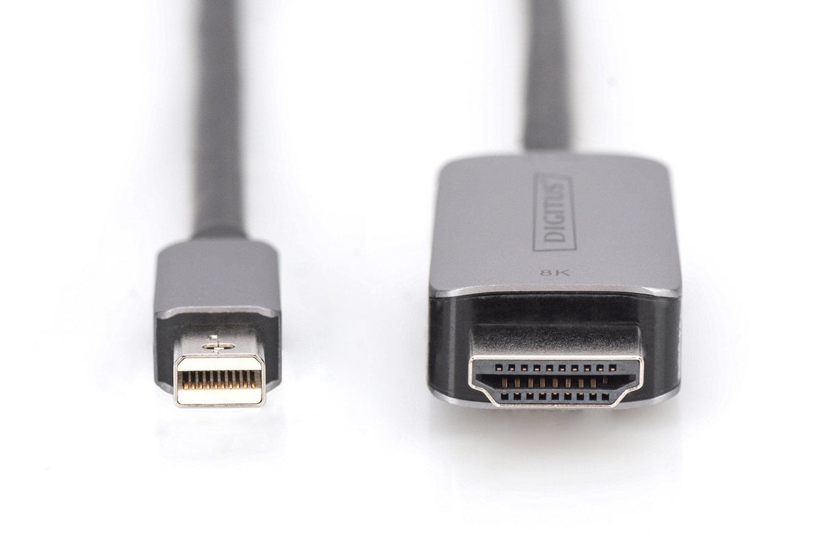 Digitus Cable 8k Mini Displayport, Mini-Dp - Hdmi Tipo A 1m