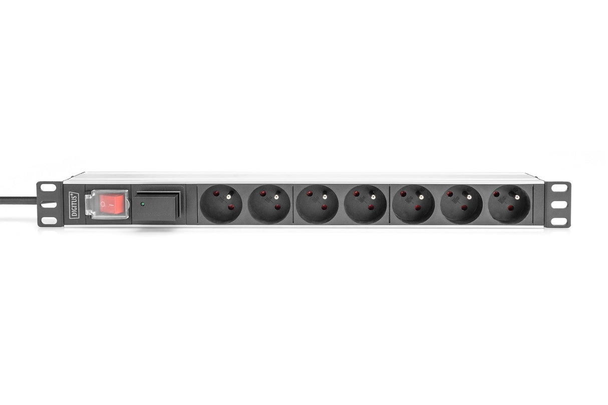 EAN 4016032481966 - Digitus DN-95407-FR unidad de distribución de energía (PDU) 7 salidas AC 1U imagen 2