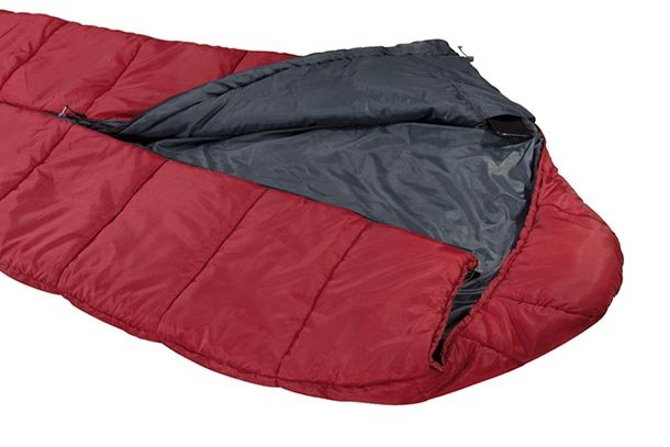 High Peak Century 300, Saco De Dormir Rojo Oscuro/Gris 23227
