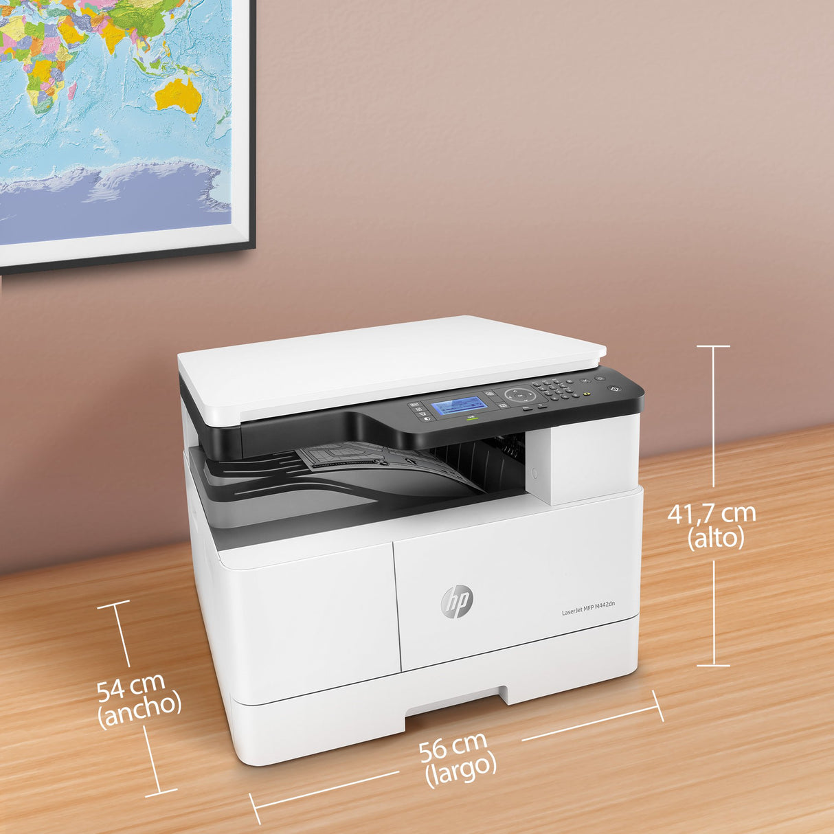 EAN 0194441017663 - HP LaserJet M442dn Laser A3 1200 x 1200 DPI 24 ppm imagen 8