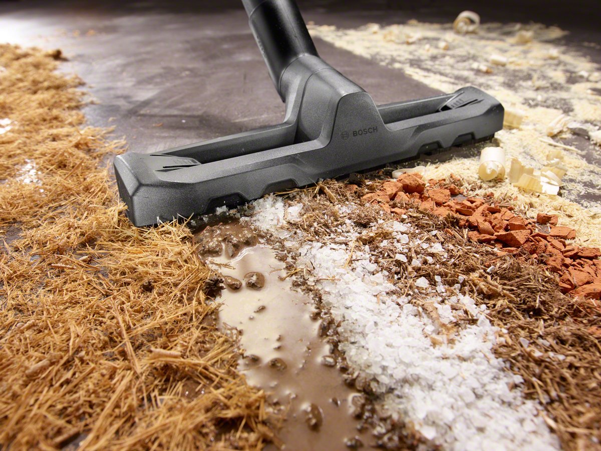 Aspirador Bosch Universalvac 15, En Seco Y Húmedo Verde 06033d1100