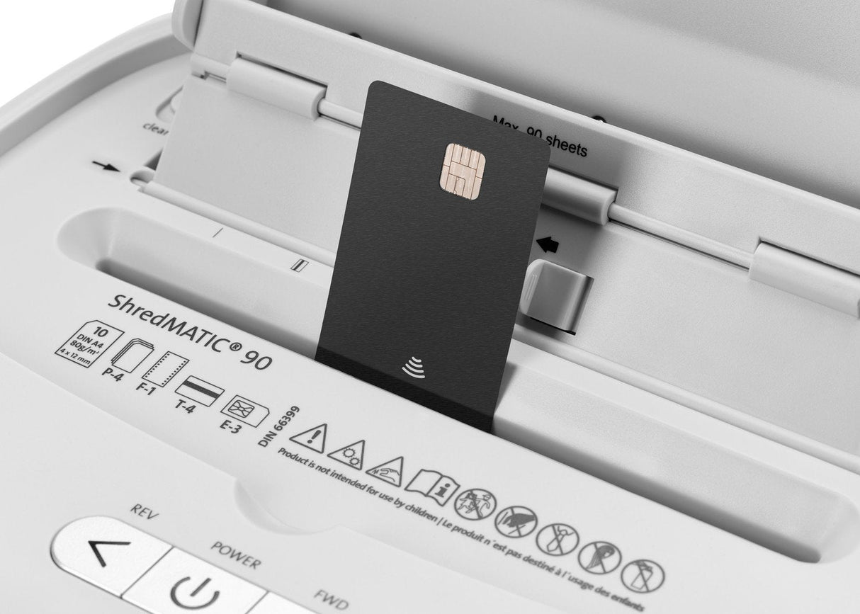 Dahle Destructora Shredmatic 90 Corte En Partículas 4x12mm P4 23l 90h/Auto 10h/Man Entrada 222mm