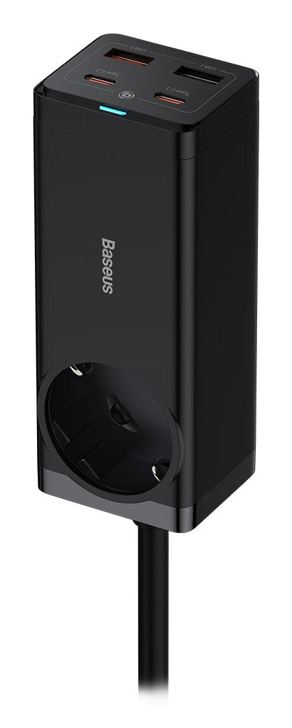 EAN 6932172610241 - Baseus PSZM000901 adaptador e inversor de corriente Interior 65 W Negro imagen 5