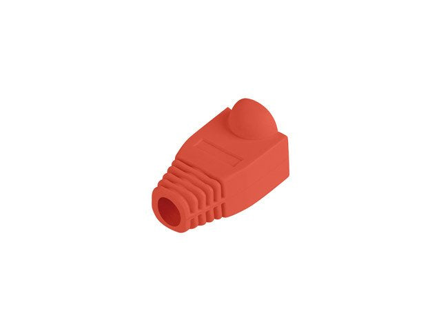 Funda Protector Lanberg Conector Rj45 (Pack 100 Uds) Rojo