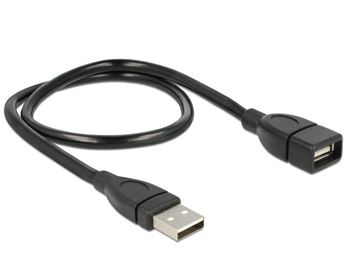 EAN 4043619834990 - DeLOCK 50cm USB 2.0 cable USB 0,5 m USB A Negro imagen 3