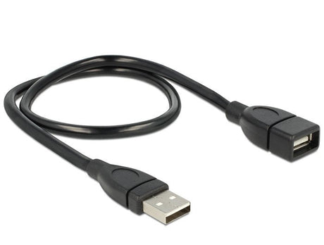 EAN 4043619834990 - DeLOCK 50cm USB 2.0 cable USB 0,5 m USB A Negro imagen 3