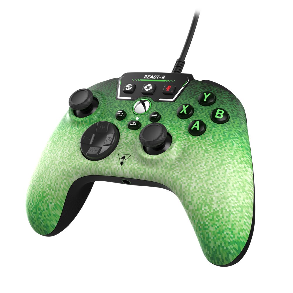 EAN 731855007400 - Turtle Beach React-R Negro, Verde USB Gamepad Analógico/Digital PC, Xbox One, Xbox Series S, Xbox Series X imagen 3