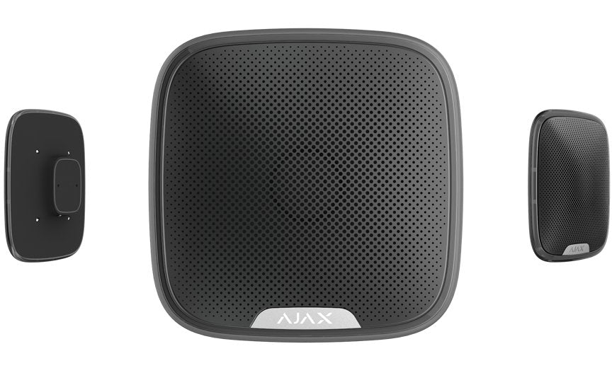 EAN 0856963007163 - Ajax StreetSiren Sirena inalámbrica Interior / exterior Negro imagen 1