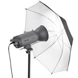 Paraguas Walimex Pro Reflex Negro/Blanco, 84cm