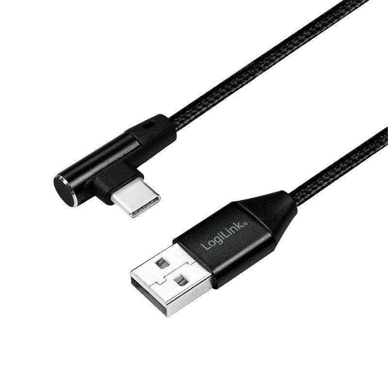 Logilink Cu0137 Cable Usb 0,3 M 2.0 Usb A Usb C Negro