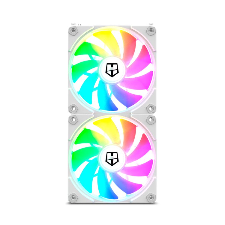 EAN 8436587973970 - NOX Hummer EASY LINK Carcasa del ordenador Refrigerador de aire 12 cm Blanco 3 pieza(s) imagen 7