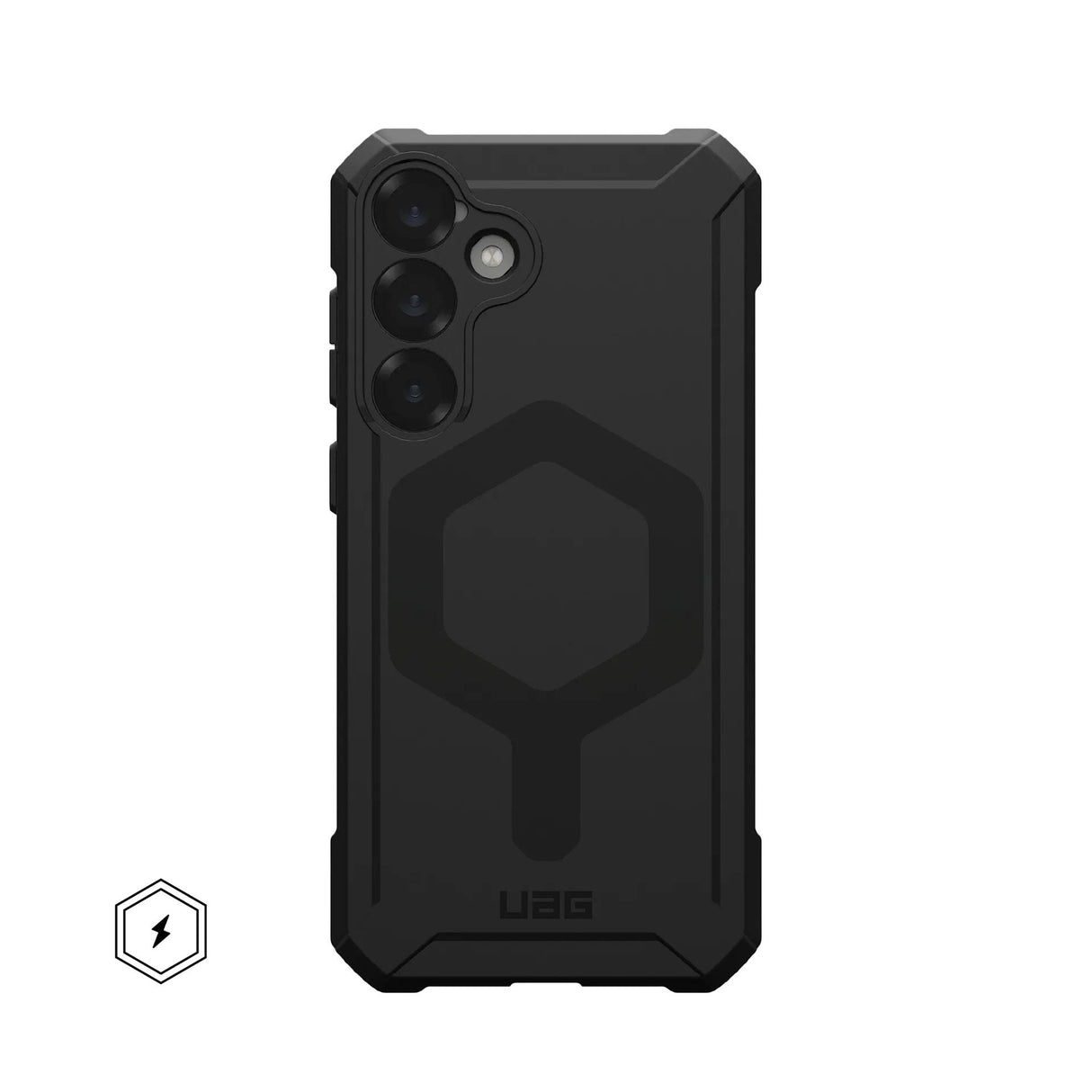 Funda Uag S25+ Essential Armor W/Magnet Black