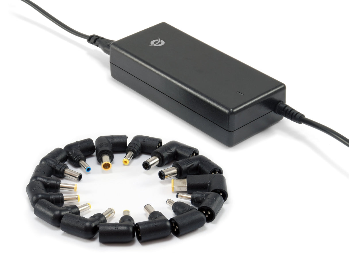 Cargador De Portatil Universal Conceptronic 90w Automatico 12v A 20v 15 Tips