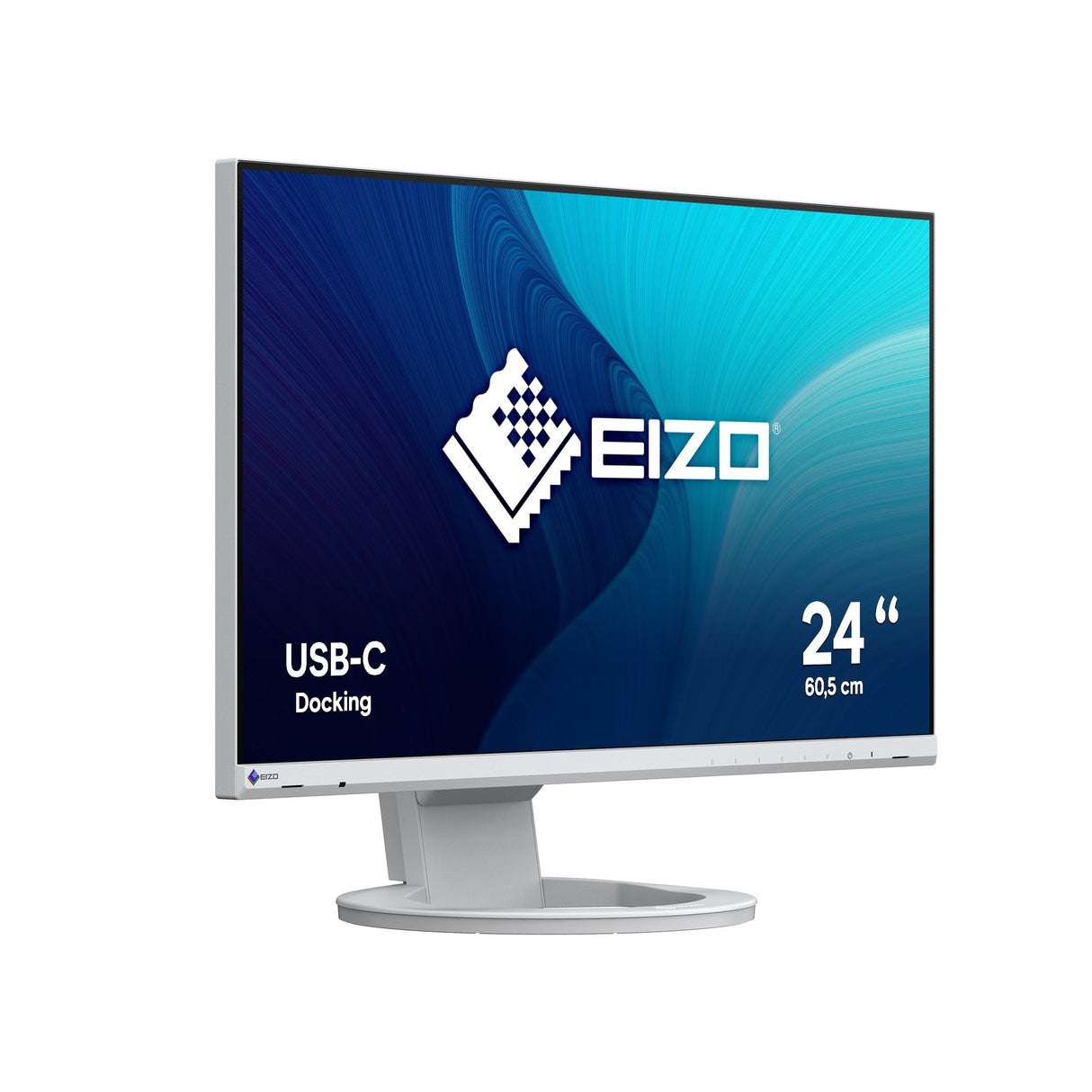 Monitor Eizo 60.5cm (23,8") Ev2480-Wt 16:09 Dvi+Hdmi+Dp+Usb-C White