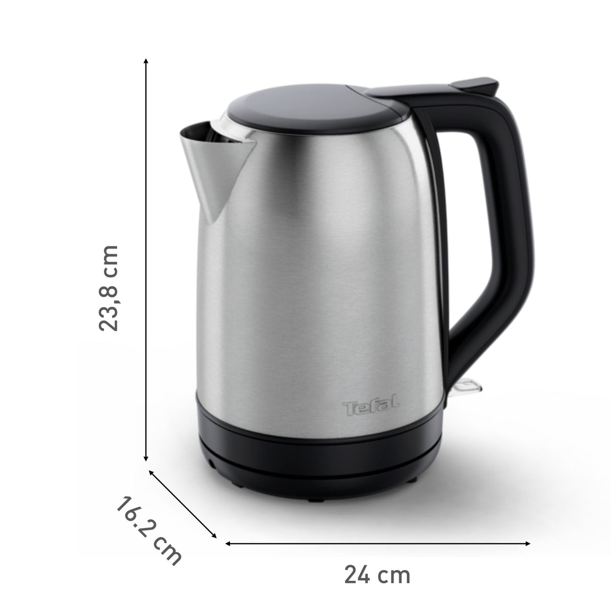 Tefal Ko5s0de Subito (Edelstahl/Negro, 2.400 Watt, 1,7 Liter) Ko5s0de