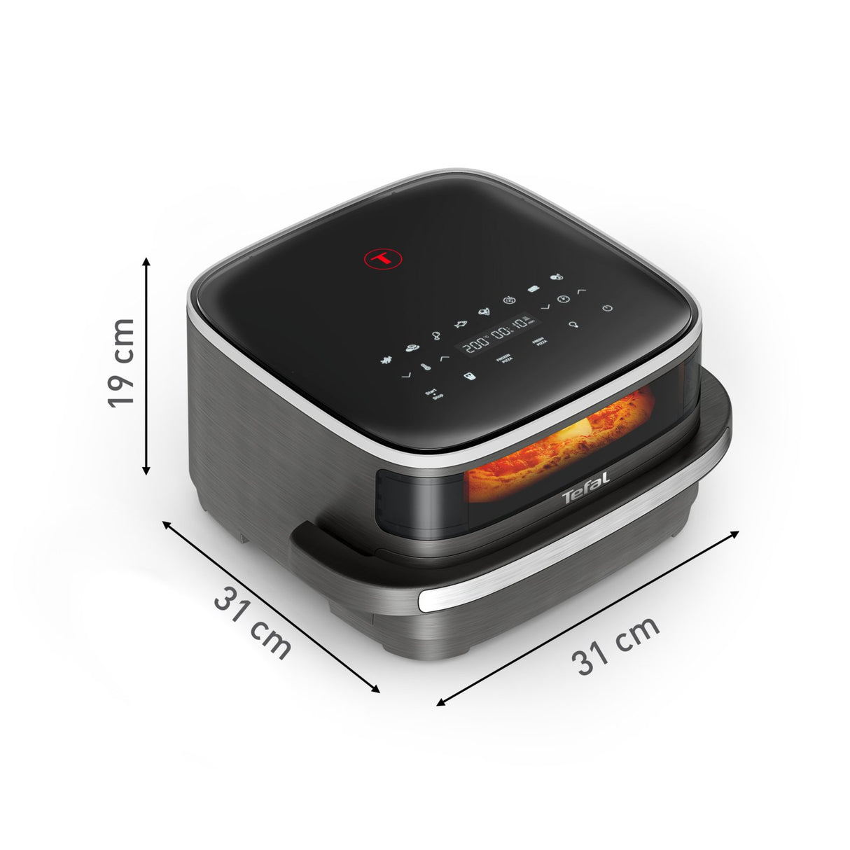 EAN 3045380026810 - Tefal Easy Fry XL Surface FW402HE0 freidora Sencillo Independiente 2200 W Freidora de aire caliente Negro imagen 9