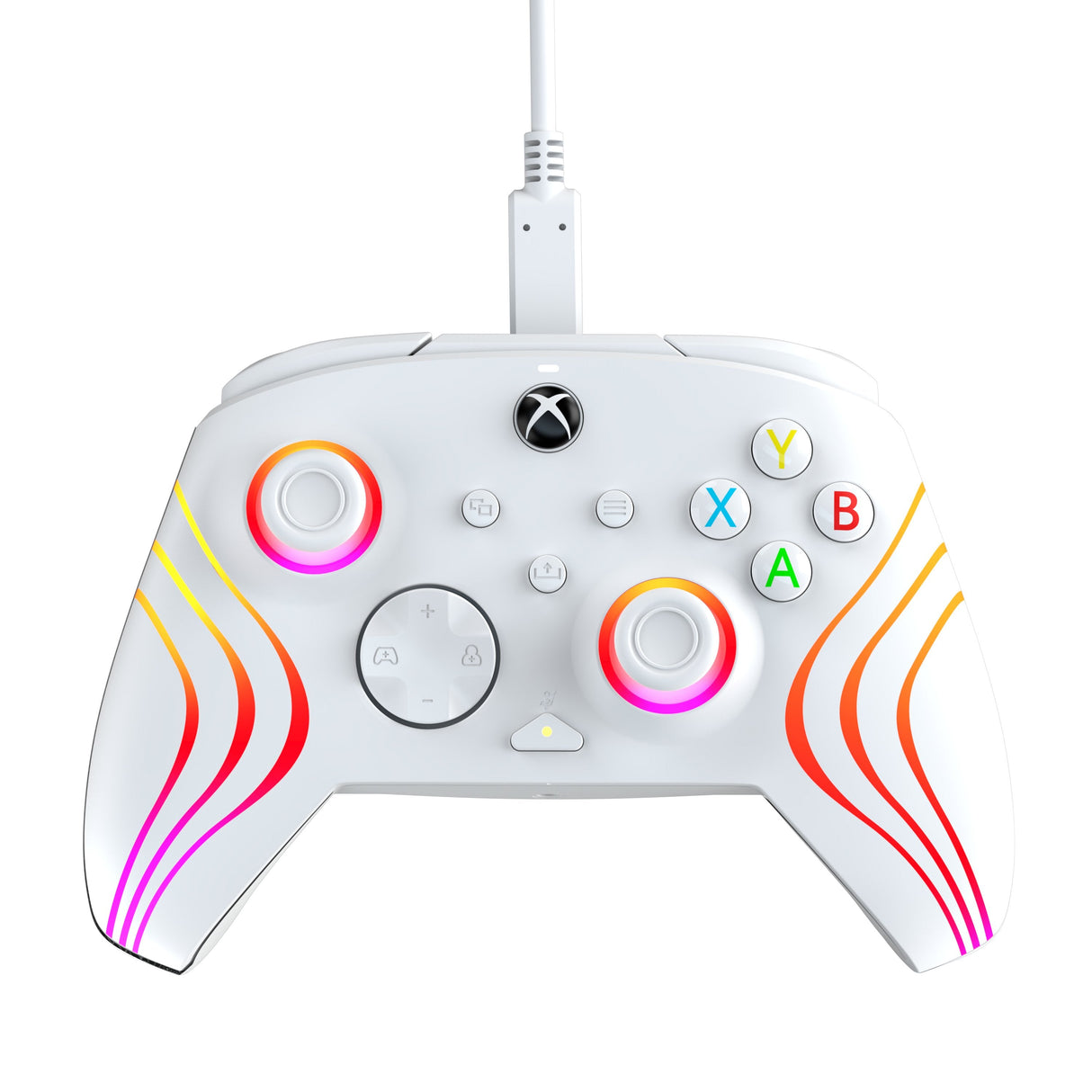 Controller Wired Afterglow Wave Blanco