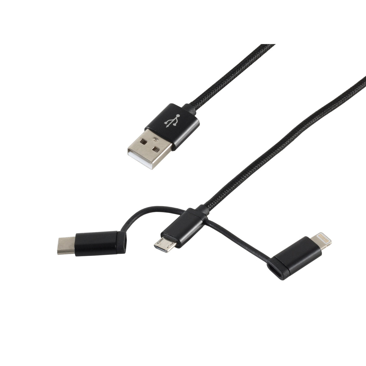 S-Conn 14-50068 Cable Usb 1 M Usb 2.0 Usb A Micro-Usb B Negro