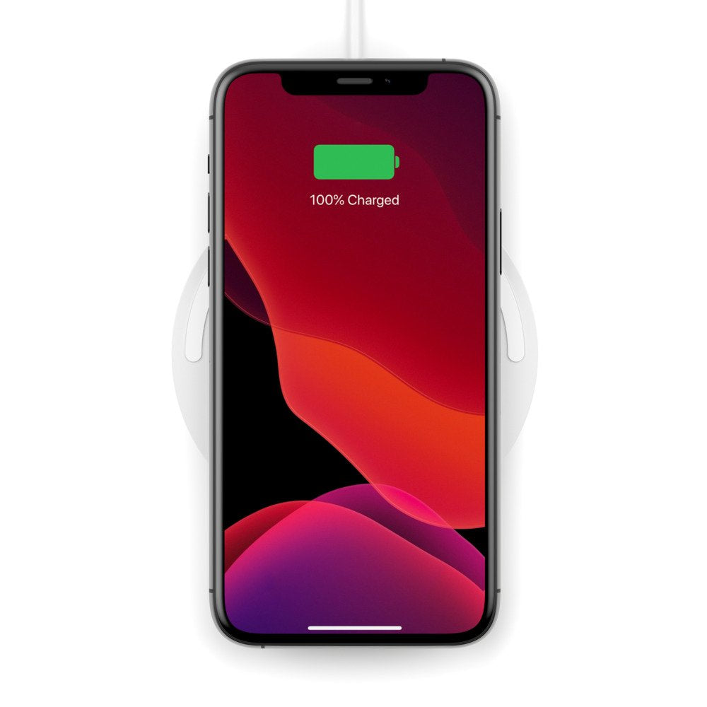 EAN 0745883796694 - Belkin WIA001VFWH cargador de dispositivo móvil Teléfono móvil Blanco Corriente alterna Cargador inalámbr imagen 2